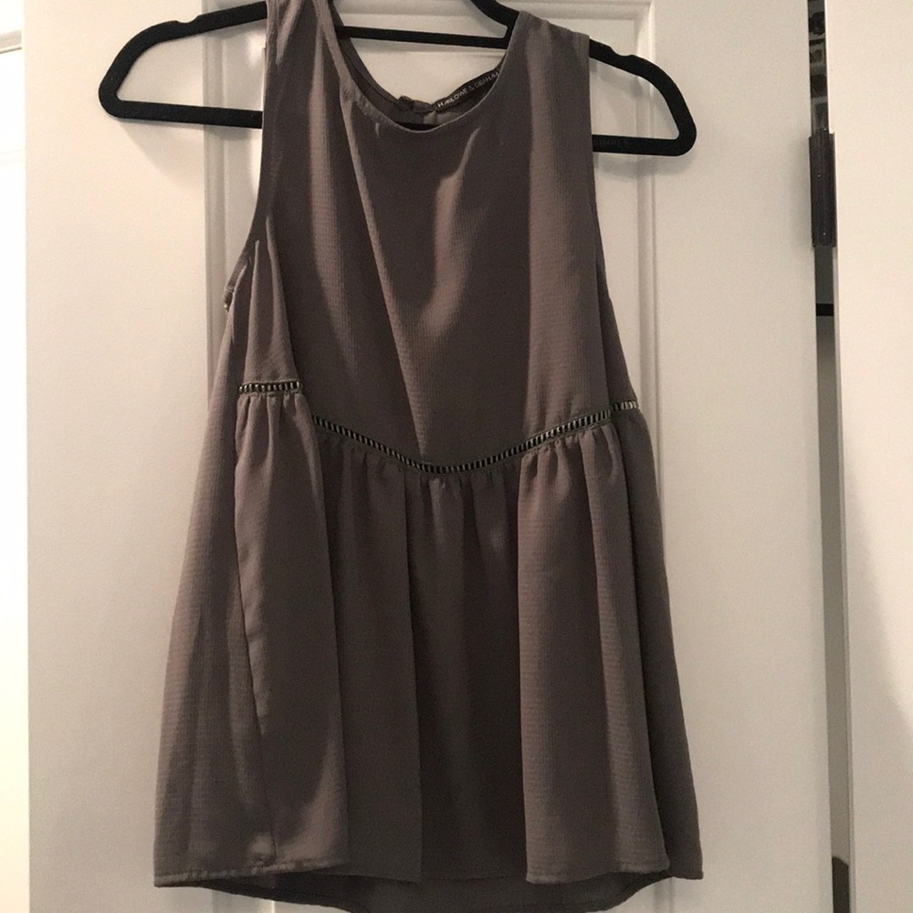 Olive green tank